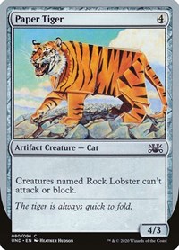 Paper Tiger, Unsanctioned