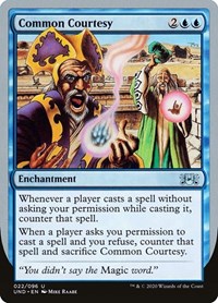 Common Courtesy, Unsanctioned