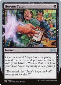 Booster Tutor, Unsanctioned