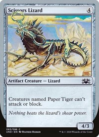 Scissors Lizard, Unsanctioned