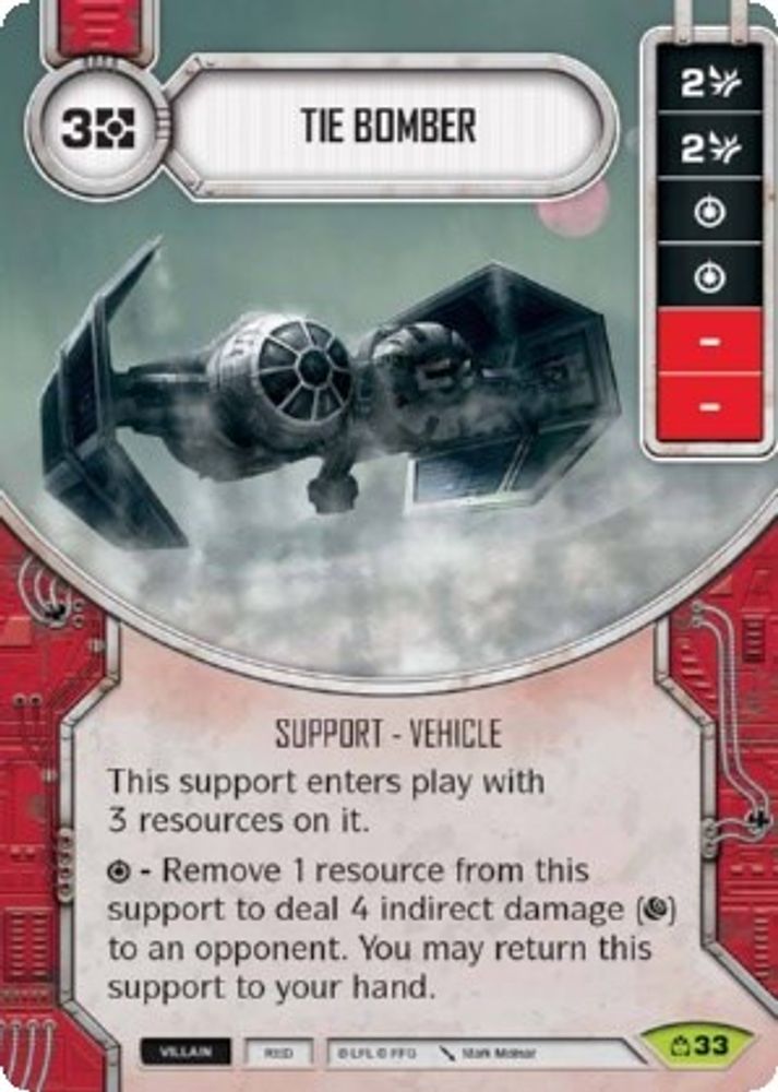 TIE Bomber, Standard, front