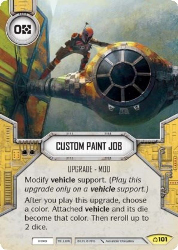 Custom Paint Job, Standard, front