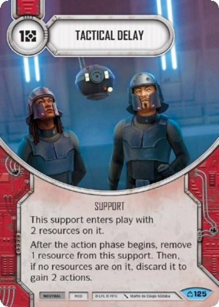 Tactical Delay, Standard, front