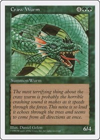 Craw Wurm, Fifth Edition