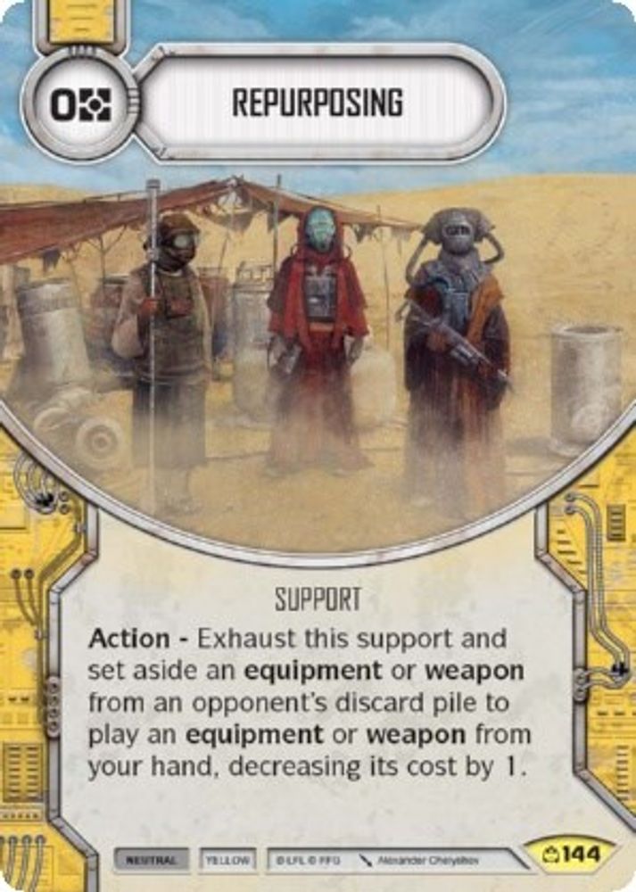 Repurposing, Standard, front