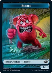 Beeble // Squirrel Double-sided Token, Unsanctioned