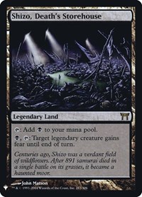 Shizo, Death's Storehouse, The List Reprints