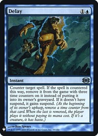 Delay, The List Reprints