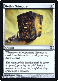 Geth's Grimoire, The List Reprints