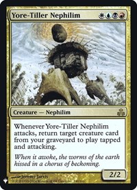 Yore-Tiller Nephilim, The List Reprints