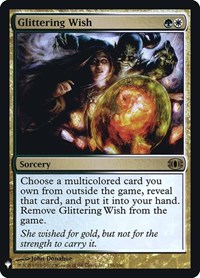 Glittering Wish, The List Reprints