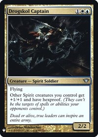 Drogskol Captain, The List Reprints