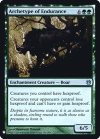 Archetype of Endurance, The List Reprints
