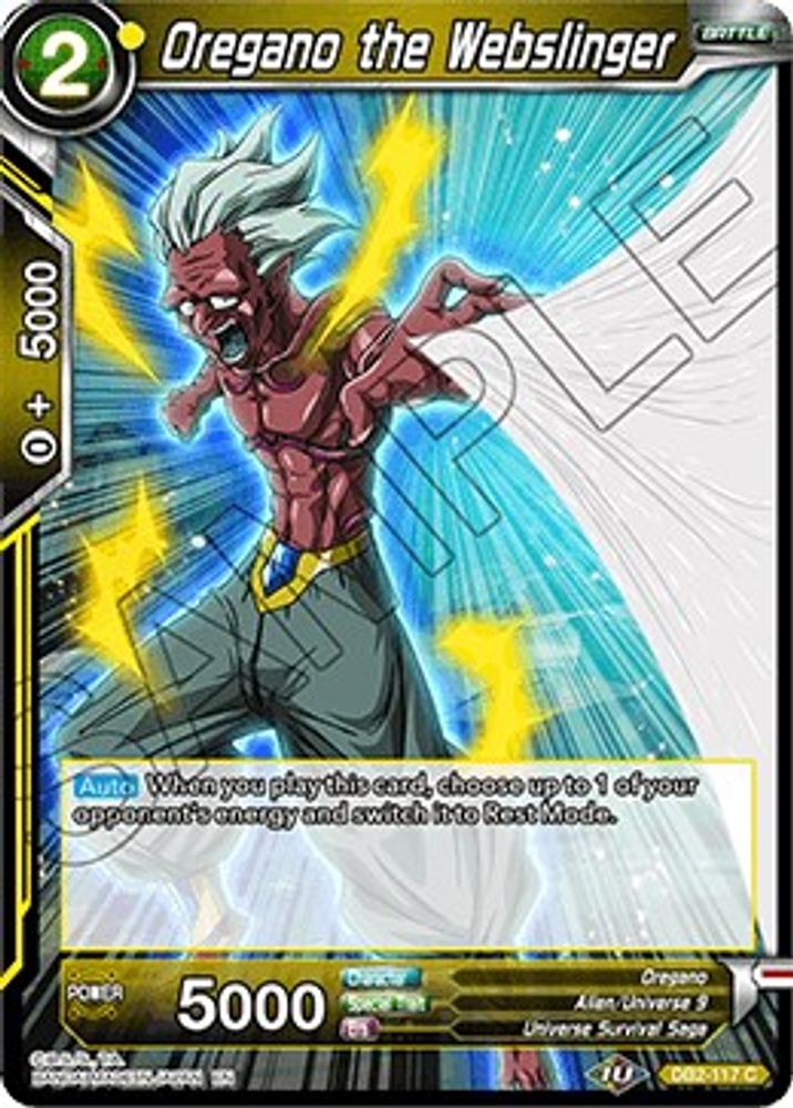 Oregano the Webslinger, Standard, front