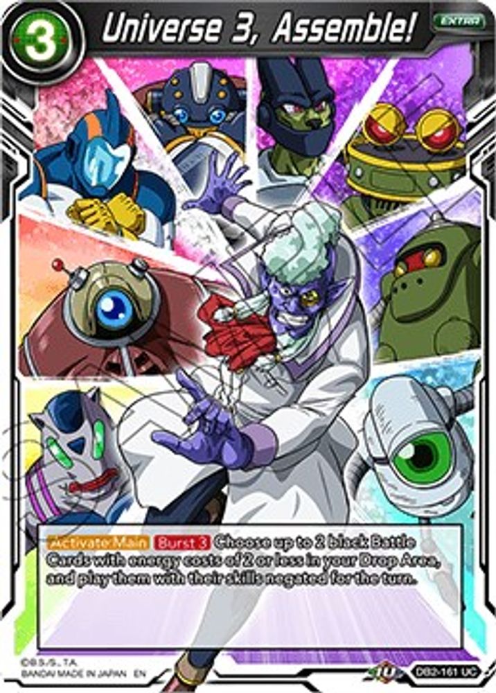 Universe 3, Assemble!, Standard, front