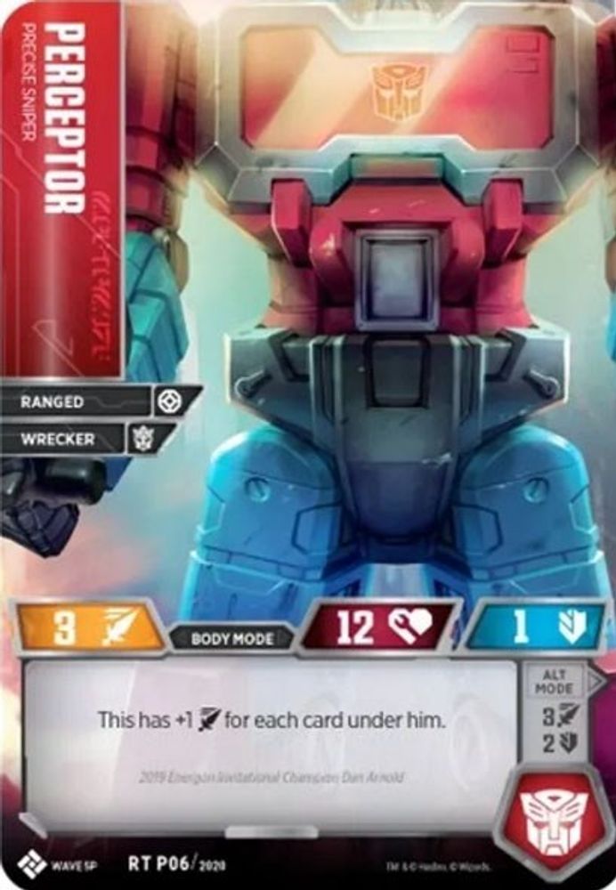 Perceptor - Precise Sniper (Titan Masters Promo), Foil, front