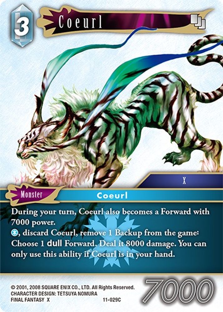 Coeurl, Standard, front
