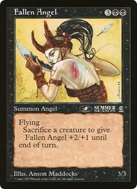 Fallen Angel (4th Place) (Arena League), Oversize Cards