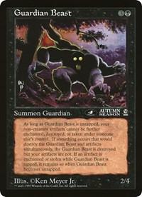 Guardian Beast (4th Place) (Arena League), Oversize Cards