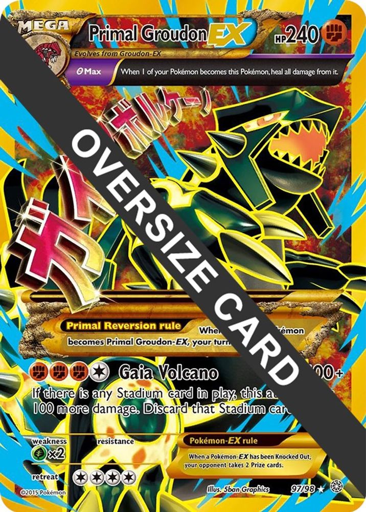 Primal Groudon EX - 97/98