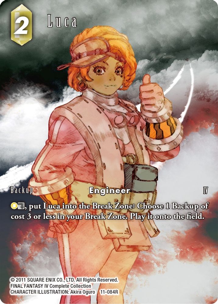 Luca (Full Art), Foil, front