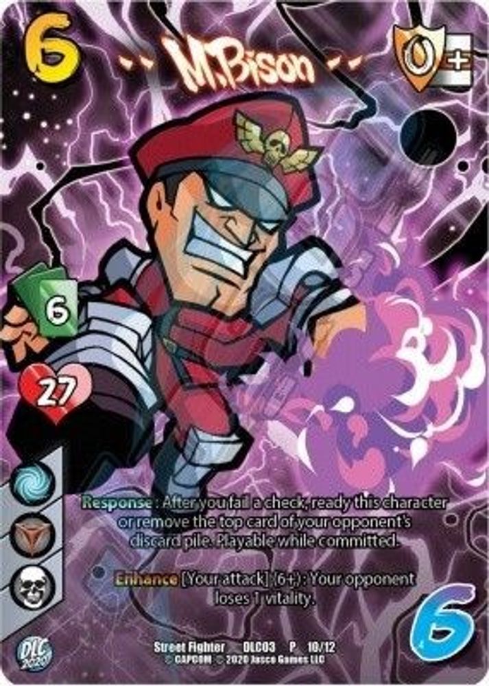 M. Bison, Foil, front