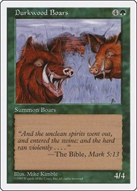 Durkwood Boars, Fifth Edition