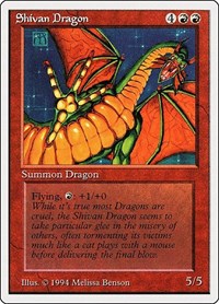 Shivan Dragon, Summer Magic