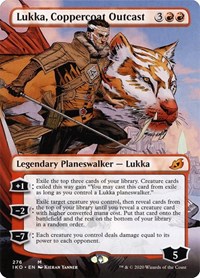 Lukka, Coppercoat Outcast (Borderless), Ikoria: Lair of Behemoths