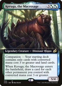 Keruga, the Macrosage (Extended Art), Ikoria: Lair of Behemoths