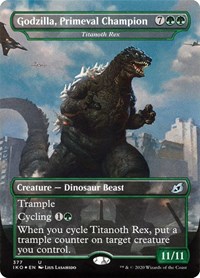 Godzilla, Primeval Champion - Titanoth Rex, Ikoria: Lair of Behemoths