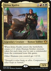 Jirina Kudro, Commander 2020