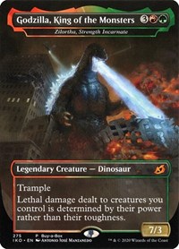 Godzilla, King of the Monsters - Zilortha, Strength Incarnate, Buy-A-Box Promos