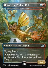 Dorat, the Perfect Pet - Sprite Dragon, Ikoria: Lair of Behemoths