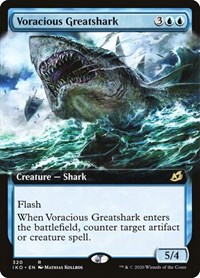 Voracious Greatshark (Extended Art), Ikoria: Lair of Behemoths