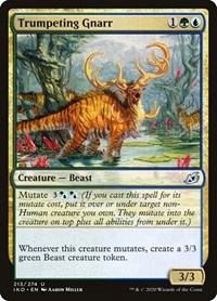 Trumpeting Gnarr, Ikoria: Lair of Behemoths