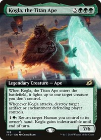 Kogla, the Titan Ape (Extended Art), Ikoria: Lair of Behemoths