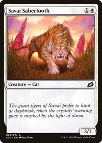 Savai Sabertooth, Ikoria: Lair of Behemoths
