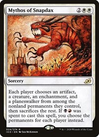 Mythos of Snapdax, Ikoria: Lair of Behemoths