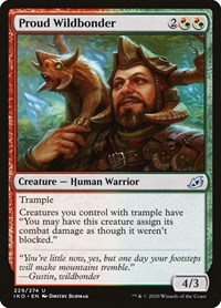 Proud Wildbonder, Ikoria: Lair of Behemoths