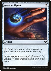 Arcane Signet, Commander 2020