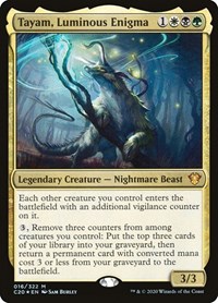 Tayam, Luminous Enigma, Commander 2020