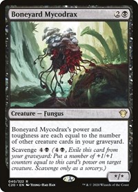 Boneyard Mycodrax, Commander 2020