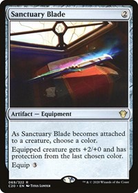 Sanctuary Blade, Commander 2020