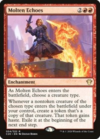 Molten Echoes, Commander 2020