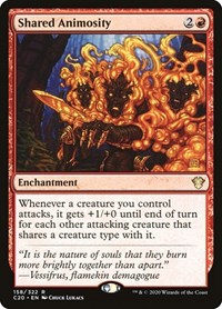 Shared Animosity, Commander 2020