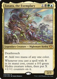 Zaxara, the Exemplary, Commander 2020