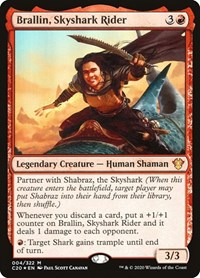 Brallin, Skyshark Rider, Commander 2020