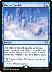 Decoy Gambit, Commander 2020