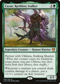 Cazur, Ruthless Stalker, Commander 2020